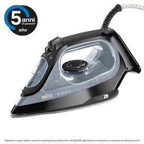 Braun TexStyle 3 SI 3055 Plancha vapor-seco Suela de CeramicGlide 2400 W Negro