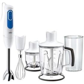 Braun MQ 3045 WH 1.25 L Immersion blender Blue, White