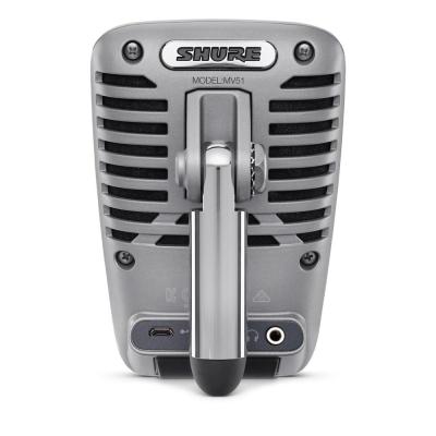 Shure MOTIV MV51 Grigio Microfono per videocamera digitale