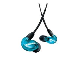 Shure AONIC 215 Auriculares Alámbrico Dentro de oído Llamadas Música Azul, Translúcido