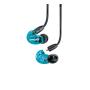 Shure AONIC 215 Auriculares Alámbrico Dentro de oído Llamadas Música Azul, Translúcido