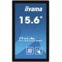 iiyama ProLite TF1634MC-B8X écran plat de PC 39,6 cm (15.6") 1920 x 1080 pixels Full HD LED Écran tactile Multi-utilisateur Noir