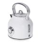 Adler AD 1346 electric kettle 1.7 L 2200 W Metallic, White