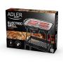 Adler AD 6602 Grill Da tavolo Elettrico Nero 2000 W