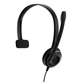 Sennheiser PC 7 USB Auricolare Cablato A Padiglione Ufficio USB tipo A Nero