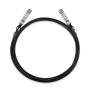 TP-Link TL-SM5220-3M Cable de fibra óptica e InfiniBand SFP+ DAC Negro