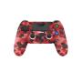 Dragonshock Mizar Camouflage, Rouge Bluetooth Manette de jeu Analogique Numérique PlayStation 4