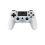 Dragonshock Mizar Bianco Bluetooth Gamepad Analogico Digitale PlayStation 4