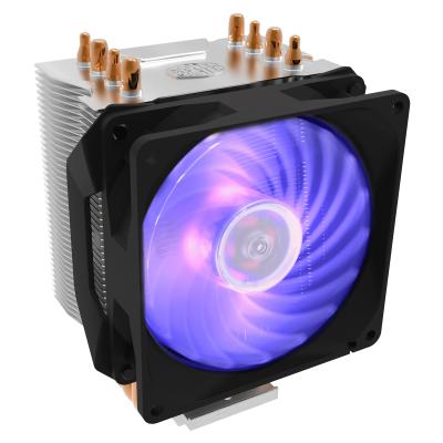 Cooler Master Hyper H410R RGB Processeur Refroidisseur 9,2 cm Noir, Argent