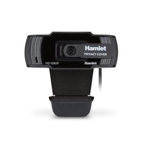 Hamlet HWCAM1080-P Webcam 2 MP 1920 x 1080 Pixel USB 2.0 Schwarz