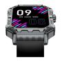 Nilox NXSWTRAILWATCH smartwatch e orologio sportivo 4,85 cm (1.91") Digitale 320 x 385 Pixel Touch screen Acciaio inox