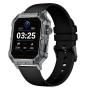 Nilox NXSWTRAILWATCH smartwatch e orologio sportivo 4,85 cm (1.91") Digitale 320 x 385 Pixel Touch screen Acciaio inox