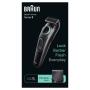 Braun BeardTrimmer 3 BT3411 Akku 40 2 cm Schwarz, Grün