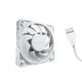 be quiet! BL118 système de refroidissement d’ordinateur Boitier PC Ventilateur 12 cm Blanc 1 pièce(s)