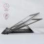 Axagon STND-L laptop stand Grey 40.6 cm (16")