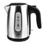 Eta 160490000 electric kettle 1 L 1600 W Black, Stainless steel