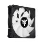 itek UW12 Boitier PC Ventilateur 12 cm Noir