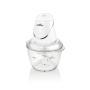 Eta Basto electric food chopper 1.25 L 500 W Transparent, White