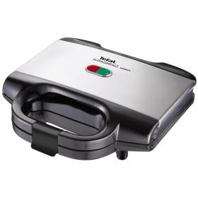 Tefal SM1552 sandwichera 700 W Negro, Acero inoxidable