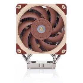 Noctua NH-U12S DX-3647 sistema di raffreddamento per computer Processore Refrigeratore 12 cm Beige, Nichel, Rosso