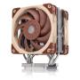 Noctua NH-U12S DX-3647 Computerkühlsystem Prozessor Kühler 12 cm Beige, Nickel, Rot