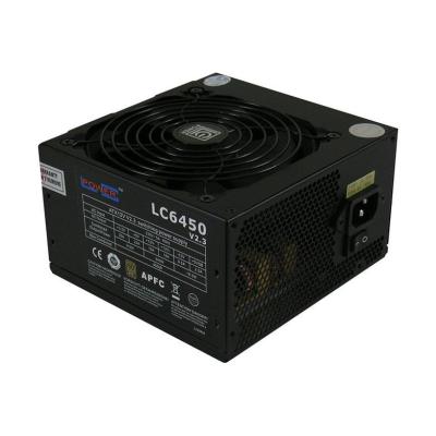 LC-Power LC6450 V2.3 unidad de fuente de alimentación 450 W 20+4 pin ATX ATX Negro