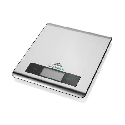 Eta Nutri Vital Metálico Rectángulo Báscula electrónica de cocina