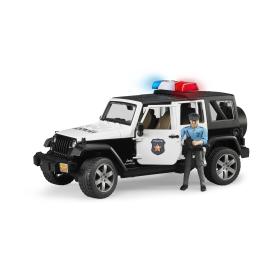 BRUDER Jeep Wrangler Unlimited Rubicon Police avec Policier