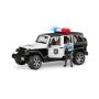 BRUDER Jeep Wrangler Unlimited Rubicon Police avec Policier