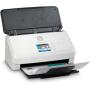 HP Scanjet Pro N4000 snw1 Sheet-feed Scanner Alimentation papier de scanner 600 x 600 DPI A4 Noir, Blanc