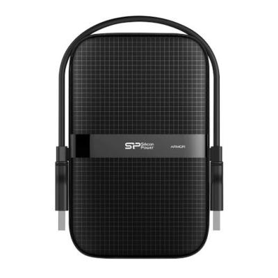 Silicon Power Armor A60 disque dur externe 2 Go 2.5" USB Type-A 3.2 Gen 1 (3.1 Gen 1) Noir