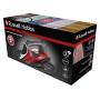 Russell Hobbs 25090-56 ferro da stiro Ferro da stiro a secco e a vapore Piastra in Ceramica 2600 W Nero, Grigio, Rosso