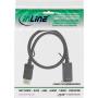 InLine Cavo DisplayPort M a HDMI M, 5m, con Audio, 4K 60Hz, DP1.2, nero