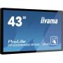 iiyama ProLite TF4339MSC-B1AG computer monitor 109.2 cm (43") 1920 x 1080 pixels Full HD LED Touchscreen Multi-user Black