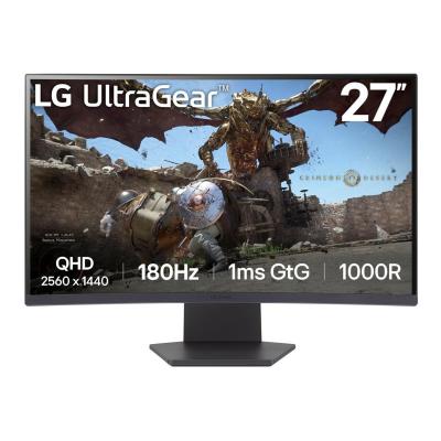 LG 27GS60QC-B pantalla para PC 68,6 cm (27") 2560 x 1440 Pixeles Full HD LCD Negro