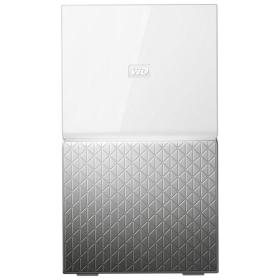 Western Digital MY CLOUD HOME Duo dispositif de stockage cloud personnel 6 To Ethernet LAN Argent, Blanc