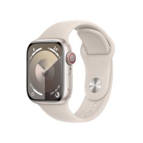 Apple Watch Series 9 41 mm Digital 352 x 430 Pixel Touchscreen 4G Beige WLAN GPS