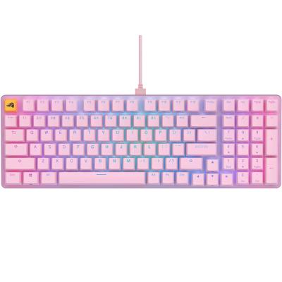 Glorious PC Gaming Race GMMK 2 clavier Jouer USB Anglais américain Rose