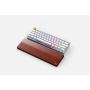 Glorious PC Gaming Race GMMK teclado Juego USB QWERTY Internacional de EE.UU. Plata, Blanco