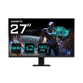 GIGABYTE GS27QA 27" Monitor da Gioco QHD - 2560 x 1440 (QHD), 180Hz, 1ms, 300 cd m2, FreeSync, HDR Ready, HDMI 2.0, Displayport