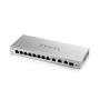 Zyxel XGS1250-12 Géré 10G Ethernet (100 1000 10000) Gris