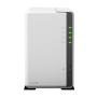 Synology DiskStation DS220j NAS Mini Tower Realtek RTD1296 0,512 GB DDR4 DiskStation Manager Bianco