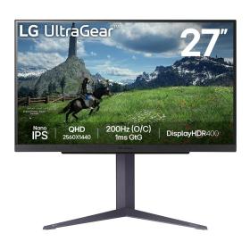 LG 27GS85Q-B Monitor PC 68,6 cm (27") 2560 x 1440 Pixel Quad HD LCD Nero