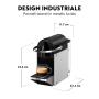 De’Longhi Pixie EN127.S Automatica Macchina per caffè a capsule 1 L