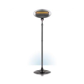 reer 1909 electric space heater Indoor & outdoor Black 650 W