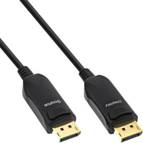 InLine 17210I cable DisplayPort 10 m Negro