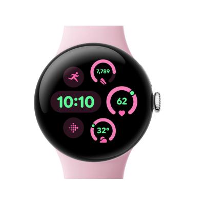 Google Pixel Watch 3 AMOLED 41 mm Digital Pantalla táctil 4G Plata Wifi GPS (satélite)