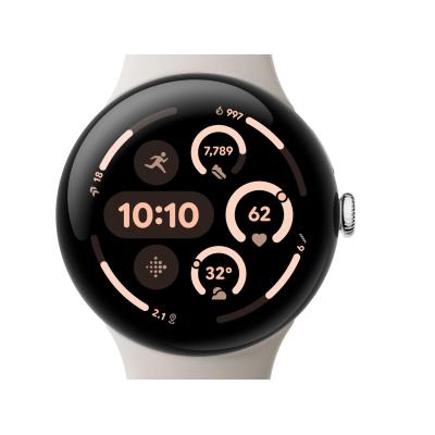 Google Pixel Watch 3 AMOLED Digital Touchscreen 4G Wi-Fi GPS (satellite)