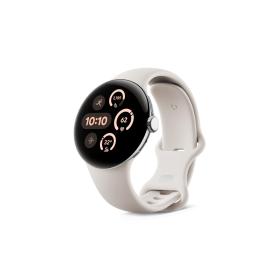 Google Pixel Watch 3 AMOLED 41 mm Digital Pantalla táctil Plata Wifi GPS (satélite)