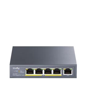 Cudy GS1005P commutateur réseau Gigabit Ethernet (10 100 1000) Connexion Ethernet, supportant l'alimentation via ce port (PoE)